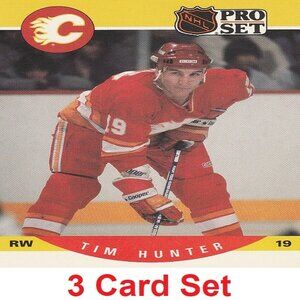 Tim Hunter Hockey Card Collection